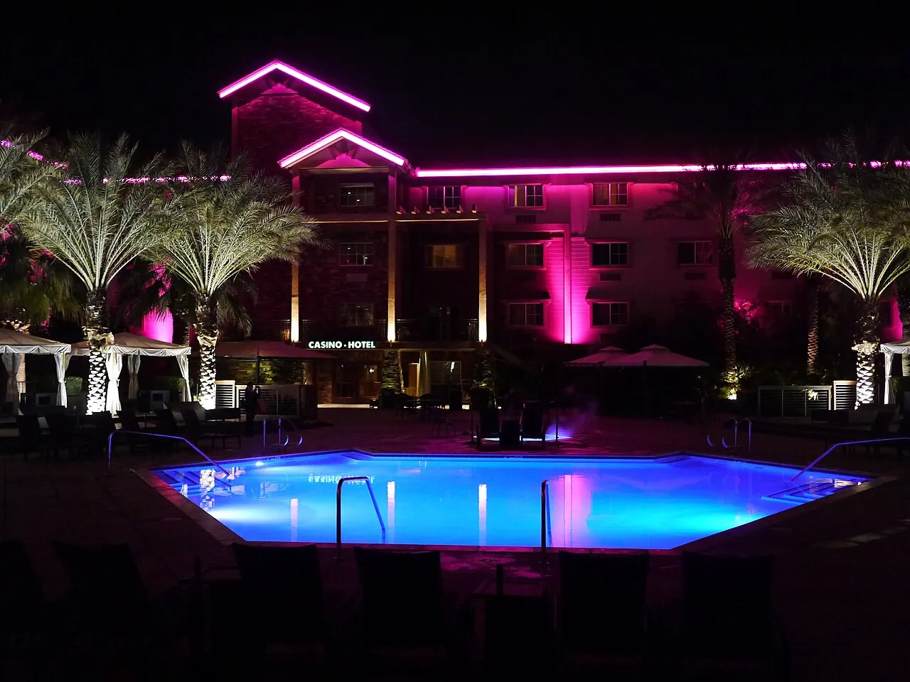 Silverton Casino Hotel, Las Vegas: Pool at Silverton hotel in Las Vegas